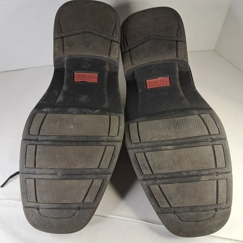 DEXTER Comfort Black Oxfords Men's Size 7.5